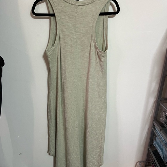 StitchDrop Green Asymmetrical Dress Sz Med - Picture 7 of 9